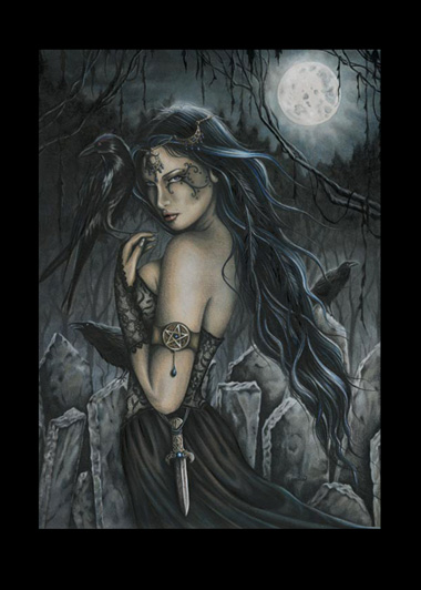 EAP3835 The Morrigan Matted Print