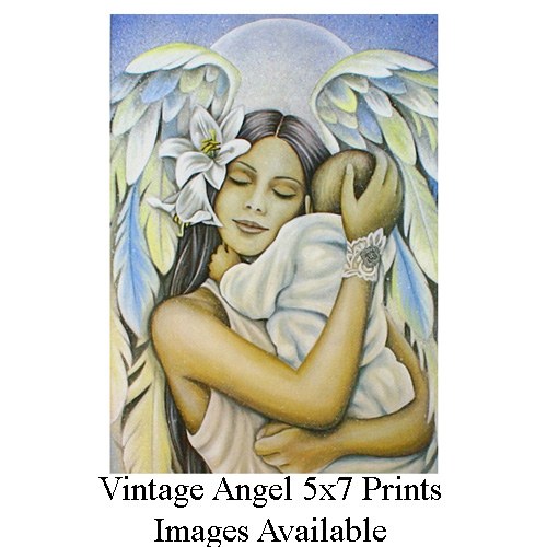 Vintage Angel 5 x 7 Prints