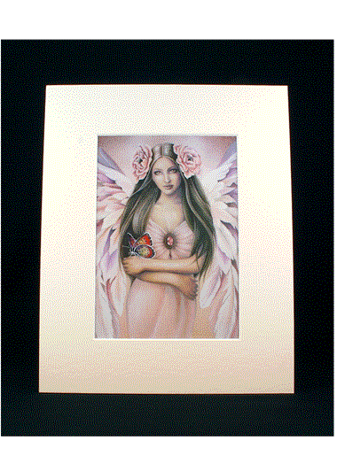 VAP97021 Emergence Angel Matted Print