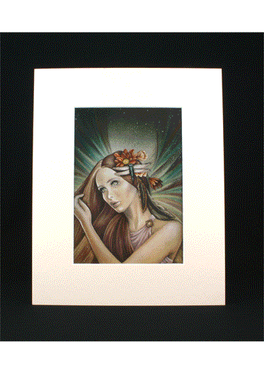 VAP97030 Wonder Angel Matted Print